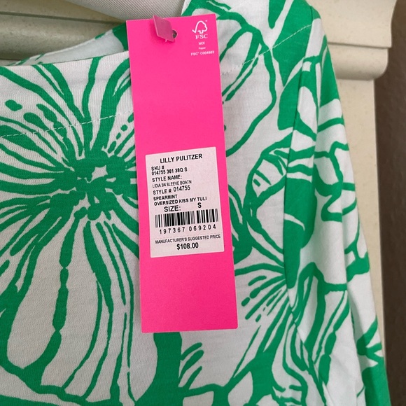 ‼️Take 20% off!”‼️NWT LILLY PULITZER LIDIA BOATNECK DRESS Size S - Picture 2 of 2
